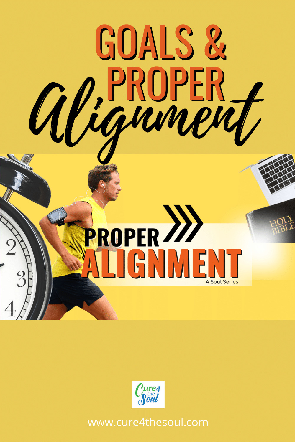 Proper alignment with God's will is critical. Not only does improper alignment throw you and your plans out of whack, but it also affects others who depend on you. #goalsetting #alignment #Christian